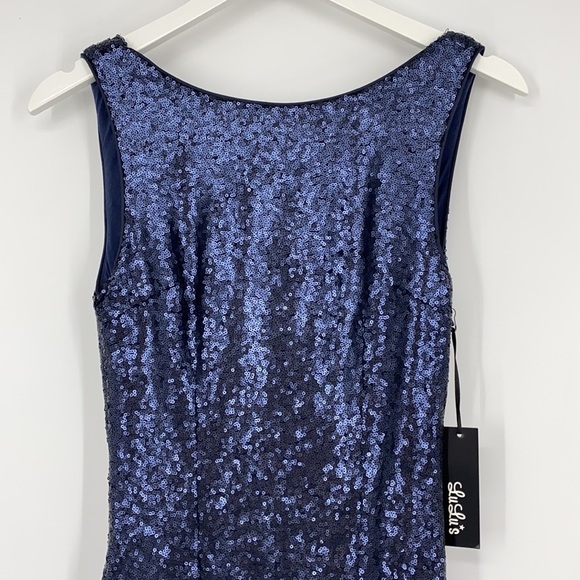 - Lulu’s Dropped Back Sequin Maxi Dress - Picture 5 of 14